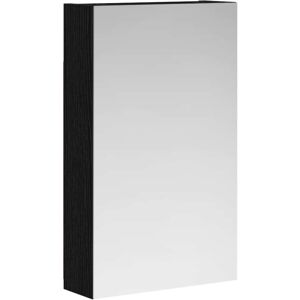 vidaXL Szafka z lustrem do łazienki Czarny Dąb 30 x 10,5 x 50 cm vidaXL Szafka z lustrem do łazienki Czarny Dąb 30 x 10,5 x 50 cm