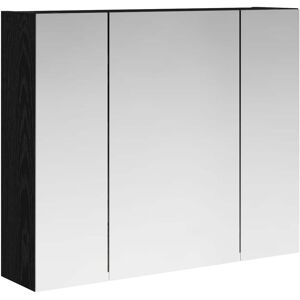 vidaXL Szafka z lustrem do łazienki Czarny Dąb 60 x 14,5 x 50 cm vidaXL Szafka z lustrem do łazienki Czarny Dąb 60 x 14,5 x 50 cm
