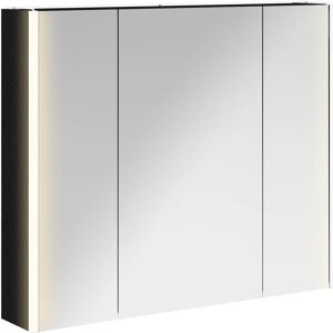 vidaXL Szafka z lustrem do łazienki Czarny Dąb 83,5 x 15,5 x 70 cm vidaXL Szafka z lustrem do łazienki Czarny Dąb 83,5 x 15,5 x 70 cm