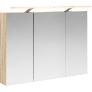 vidaXL Szafka z lustrem do łazienki Dąb Sonoma 100 x 14,5 x 70 cm vidaXL Szafka z lustrem do łazienki Dąb Sonoma 100 x 14,5 x 70 cm