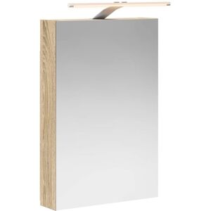 vidaXL Szafka z lustrem do łazienki Dąb Sonoma 40 x 10,5 x 60,5 cm vidaXL Szafka z lustrem do łazienki Dąb Sonoma 40 x 10,5 x 60,5 cm