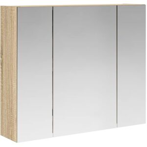 vidaXL Szafka z lustrem do łazienki Dąb Sonoma 60 x 14,5 x 50 cm vidaXL Szafka z lustrem do łazienki Dąb Sonoma 60 x 14,5 x 50 cm