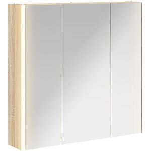 vidaXL Szafka z lustrem do łazienki Dąb Sonoma 73.5 x 15.5 x 70 cm vidaXL Szafka z lustrem do łazienki Dąb Sonoma 73.5 x 15.5 x 70 cm