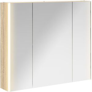 vidaXL Szafka z lustrem do łazienki Dąb Sonoma 83,5 x 15,5 x 70 cm vidaXL Szafka z lustrem do łazienki Dąb Sonoma 83,5 x 15,5 x 70 cm