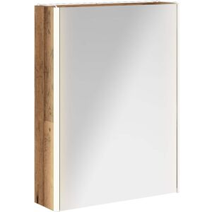 vidaXL Szafka z lustrem do łazienki Stare drewno 53,5 x 15,5 x 70 cm vidaXL Szafka z lustrem do łazienki Stare drewno 53,5 x 15,5 x 70 cm