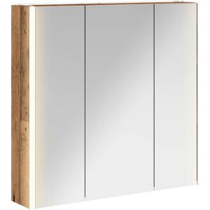 vidaXL Szafka z lustrem do łazienki Stare drewno 73.5 x 15.5 x 70 cm vidaXL Szafka z lustrem do łazienki Stare drewno 73.5 x 15.5 x 70 cm
