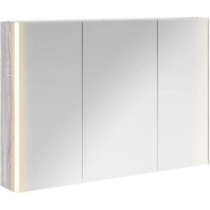 vidaXL Szafka z lustrem do łazienki Szary Sonoma 103,5 x 15,5 x 70 cm vidaXL Szafka z lustrem do łazienki Szary Sonoma 103,5 x 15,5 x 70 cm