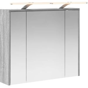 vidaXL Szafka z lustrem do łazienki Szary Sonoma 73,5 x 16 x 62,5 cm vidaXL Szafka z lustrem do łazienki Szary Sonoma 73,5 x 16 x 62,5 cm