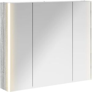 vidaXL Szafka z lustrem do łazienki Szary Sonoma 83,5 x 15,5 x 70 cm vidaXL Szafka z lustrem do łazienki Szary Sonoma 83,5 x 15,5 x 70 cm