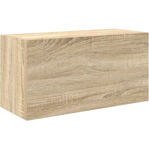 vidaXL Wisząca szafka łazienkowa, dąb sonoma, 60x25x30 cm vidaXL Wisząca szafka łazienkowa, dąb sonoma, 60x25x30 cm
