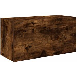 vidaXL Wisząca szafka łazienkowa, przydymiony dąb, 60x25x30 cm vidaXL Wisząca szafka łazienkowa, przydymiony dąb, 60x25x30 cm