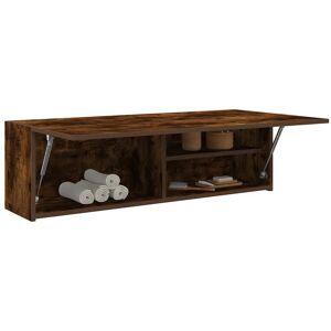 VMP Wisząca szafka łazienkowa, przydymiony dąb, 100x25x30 cm VMP Wisząca szafka łazienkowa, przydymiony dąb, 100x25x30 cm