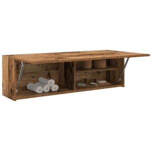 VMP Wisząca szafka łazienkowa, stare drewno, 100x25x30 cm VMP Wisząca szafka łazienkowa, stare drewno, 100x25x30 cm