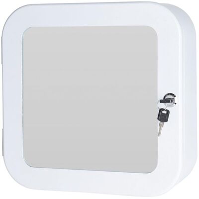 Bathroom Solutions Apteczka Ścienna Biała Z Lustrem Bathroom Solutions Apteczka Ścienna Biała Z Lustrem