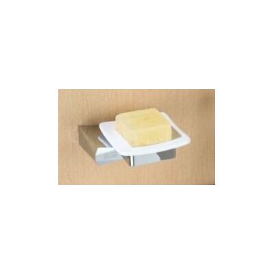 ART PLATINO Mydelniczka ROK chrom/porcelana ROK-87070* ART PLATINO Mydelniczka ROK chrom/porcelana ROK-87070*