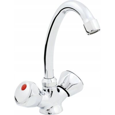 Hydroland Bateria Standard Umywalkowa Stojąca Chrom Na Pokrętła B638 Hydroland Bateria Standard Umywalkowa Stojąca Chrom Na Pokrętła B638