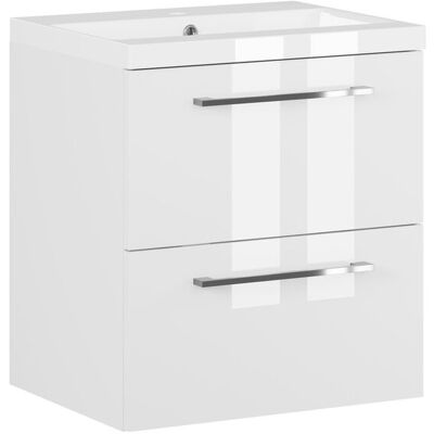 Astor Biały Zestaw do Łazienki 50cm Szafka z Umywalką Aster Astor Biały Zestaw do Łazienki 50cm Szafka z Umywalką Aster