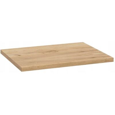 DEFTRANS Blat Łazienkowy 80x46cm Dąb Craft Złoty Płyta Meblowa Laminowana DEFTRANS Blat Łazienkowy 80x46cm Dąb Craft Złoty Płyta Meblowa Laminowana