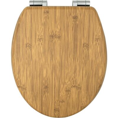 Deska sedesowa wolnoopadająca AWD INTERIOR MDF Bamboo 1598 bambus Deska sedesowa wolnoopadająca AWD INTERIOR MDF Bamboo 1598 bambus