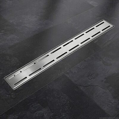 BITUXX Odpływ Liniowy LINE Z Syfonem 90cm Stal Nierdzewna BITUXX Odpływ Liniowy LINE Z Syfonem 90cm Stal Nierdzewna