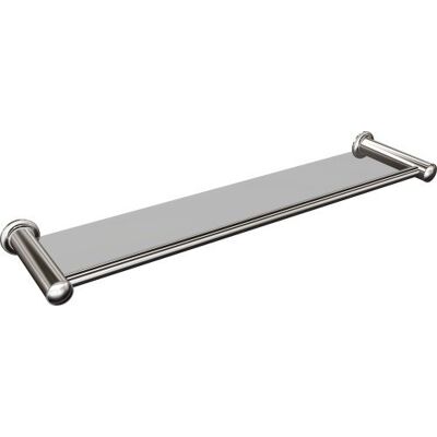Półka łazienkowa szklana 50 cm ANDEX Classic 001/50CC chrom Półka łazienkowa szklana 50 cm ANDEX Classic 001/50CC chrom