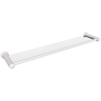 Półka łazienkowa szklana 70 cm ANDEX Classic 001/70/B biała Półka łazienkowa szklana 70 cm ANDEX Classic 001/70/B biała