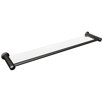 Półka łazienkowa szklana 70 cm ANDEX Classic 001/70/NG czarna Półka łazienkowa szklana 70 cm ANDEX Classic 001/70/NG czarna
