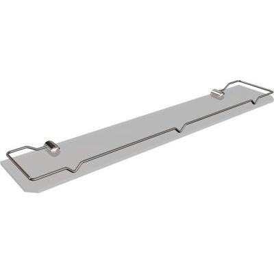 Półka łazienkowa szklana z ramką 60 cm ANDEX Classic 050/60/CC chrom Półka łazienkowa szklana z ramką 60 cm ANDEX Classic 050/60/CC chrom