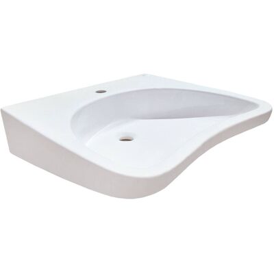 Roca Umywalka Ścienna Dostępna Łazienka 55 Cm - A32723500p Biała Roca Umywalka Ścienna Dostępna Łazienka 55 Cm - A32723500p Biała