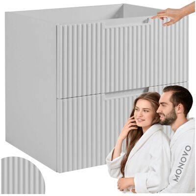 Inny producent Stylowa Szafka Łazienkowa Biała 60 cm Wisząca Pod Umywalkę Elegancka Ryfle VENA Inny producent Stylowa Szafka Łazienkowa Biała 60 cm Wisząca Pod Umywalkę Elegancka Ryfle VENA