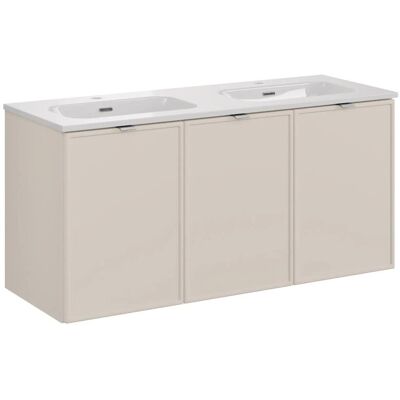 Comad Szafka łazienkowa BELLA CASHMERE 82-120-3D 120cm kaszmirowa z umywalką Comad Szafka łazienkowa BELLA CASHMERE 82-120-3D 120cm kaszmirowa z umywalką