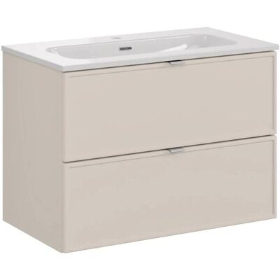 Comad Szafka łazienkowa BELLA CASHMERE 82-80-2S 80cm kaszmirowa z umywalką Comad Szafka łazienkowa BELLA CASHMERE 82-80-2S 80cm kaszmirowa z umywalką