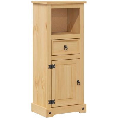 VMP Szafka Łazienkowa Corona, 45x33x110 Cm, Lite Drewno Sosnowe VMP Szafka Łazienkowa Corona, 45x33x110 Cm, Lite Drewno Sosnowe