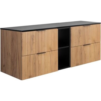 Generic - 140x57x46 - Carvalho artesanal/Preto Generic - 140x57x46 - Carvalho artesanal/Preto