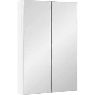MyFurni Szafka łazienkowa lustrzana wisząca biała mat z lustrem do łazienki 60 cm MyFurni Szafka łazienkowa lustrzana wisząca biała mat z lustrem do łazienki 60 cm