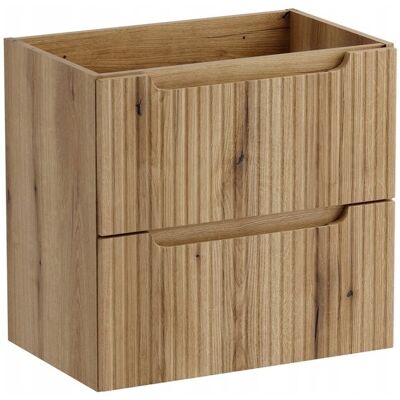 Inny producent Szafka łazienkowa pod umywalkę 60 cm dąb coast evoke 2 szuflady Inny producent Szafka łazienkowa pod umywalkę 60 cm dąb coast evoke 2 szuflady