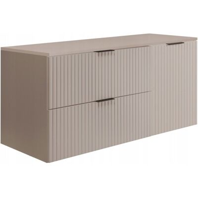 VAXOR SZAFKA ŁAZIENKOWA WISZĄCA KASZMIR SZUFLADY DRZWI FLISAN 120x46 CM Z BLATEM VAXOR SZAFKA ŁAZIENKOWA WISZĄCA KASZMIR SZUFLADY DRZWI FLISAN 120x46 CM Z BLATEM
