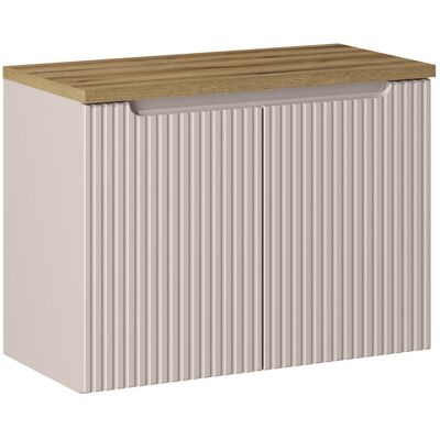 Comad Szafka Łazienkowa Z Blatem I Dwoma Drzwiami 80X40Cm Kaszmir Do Łazienki Comad Szafka Łazienkowa Z Blatem I Dwoma Drzwiami 80X40Cm Kaszmir Do Łazienki