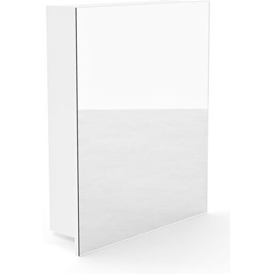 Inny producent Szafka Łazienkowa Z Lustrem, 50x60, Biały Mat Inny producent Szafka Łazienkowa Z Lustrem, 50x60, Biały Mat