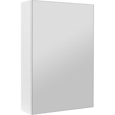 MyFurni Szafka łazienkowa z lustrem lustrzana wisząca do łazienki biały połysk 40 cm MyFurni Szafka łazienkowa z lustrem lustrzana wisząca do łazienki biały połysk 40 cm