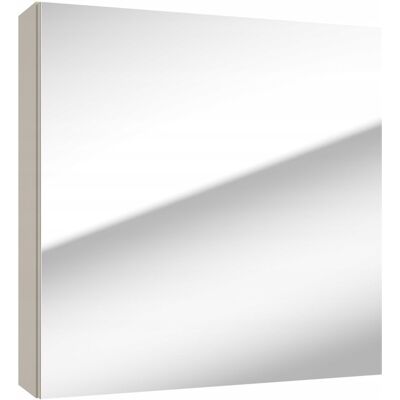 DEFTRANS Szafka łazienkowa z lustrem wisząca funkcjonalna kaszmir 60x60 cm Pinia DEFTRANS Szafka łazienkowa z lustrem wisząca funkcjonalna kaszmir 60x60 cm Pinia