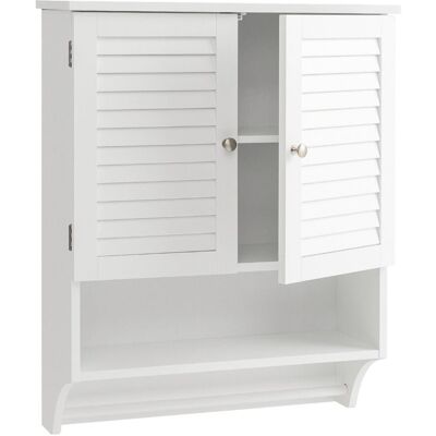 COSTWAY Szafka łazienkowa z wieszakiem na ręczniki 60 x 22 x 75 cm COSTWAY Szafka łazienkowa z wieszakiem na ręczniki 60 x 22 x 75 cm