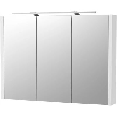 Szafka Lustrzana Do Łazienki Wisząca Cersanit 90x65x12cm Biała Matowa + Led Szafka Lustrzana Do Łazienki Wisząca Cersanit 90x65x12cm Biała Matowa + Led
