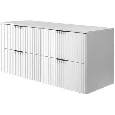 3xe Living Biały Szafka Łazienkowa na Ścianę - Nowoczesny & Elegancki 3xe Living Biały Szafka Łazienkowa na Ścianę - Nowoczesny & Elegancki