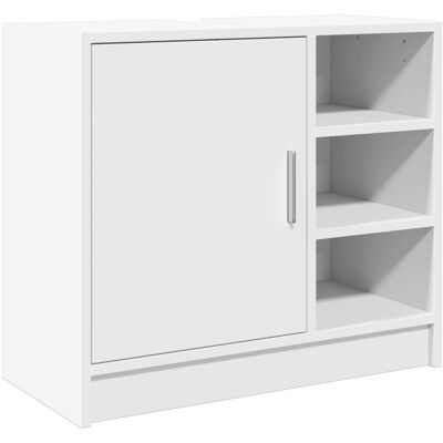 VMP Szafka Pod Umywalkę, Biała 63X29X55 Cm, Materiał Drewnopochodny VMP Szafka Pod Umywalkę, Biała 63X29X55 Cm, Materiał Drewnopochodny