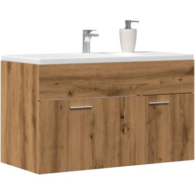 VMP Szafka Pod Umywalkę, Dąb Artisan, 90x38,5x46 Cm VMP Szafka Pod Umywalkę, Dąb Artisan, 90x38,5x46 Cm