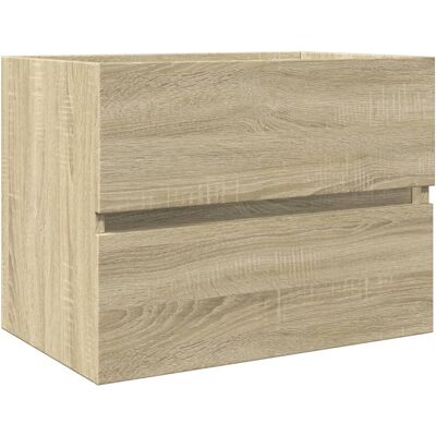 VMP Szafka Pod Umywalkę, Dąb Sonoma, 60X38,5X45 Cm, Płyta Wiórowa VMP Szafka Pod Umywalkę, Dąb Sonoma, 60X38,5X45 Cm, Płyta Wiórowa