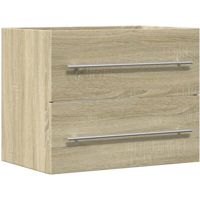 VMP Szafka Pod Umywalkę, Dąb Sonoma, 60X38,5X48 Cm, Płyta Wiórowa VMP Szafka Pod Umywalkę, Dąb Sonoma, 60X38,5X48 Cm, Płyta Wiórowa