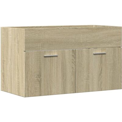VMP Szafka Pod Umywalkę, Dąb Sonoma, 80X38,5X46 Cm, Płyta VMP Szafka Pod Umywalkę, Dąb Sonoma, 80X38,5X46 Cm, Płyta