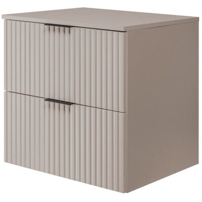 3Xe Living - Caxemira Com Puxador Preto - Bathroom Cabinet 3Xe Living - Caxemira Com Puxador Preto - Bathroom Cabinet